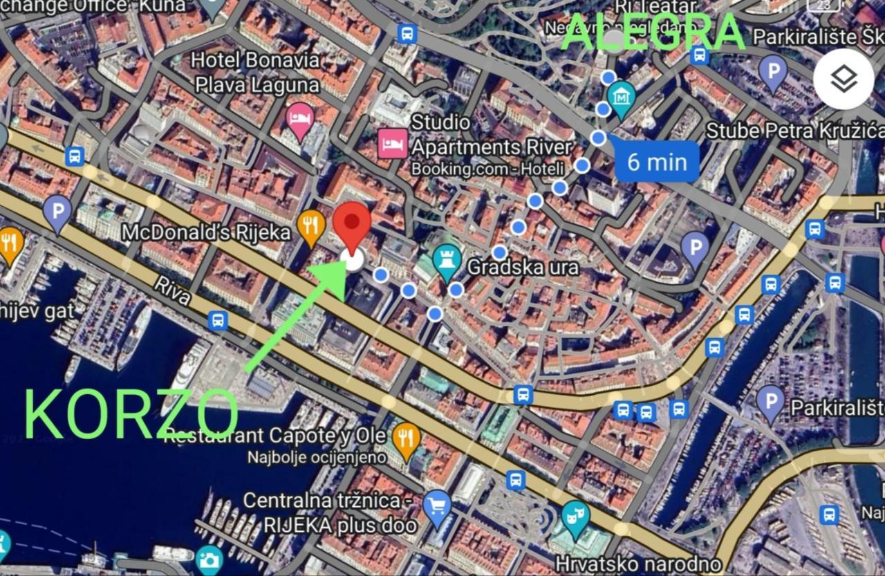 Alegra Apartments Center 리예카 외부 사진